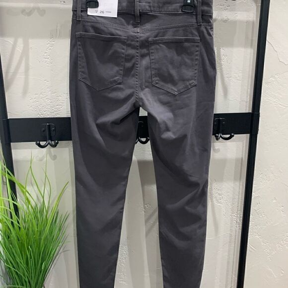 (NWT) Loft skinny legging jegging casual pants grey size 26 tall - Picture 6 of 13